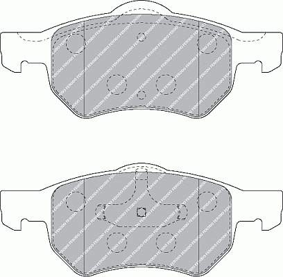 FDB1474 Ferodo pastillas de freno delanteras