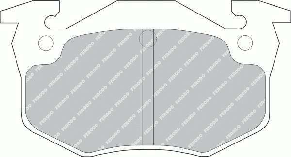 FDB558 Ferodo pastillas de freno traseras