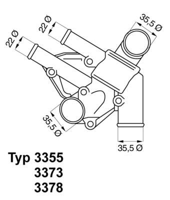 337380D Wahler termostato, refrigerante