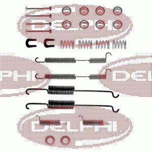LY1092 Delphi juego de reparación, pastillas de frenos