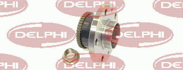 BK1216 Delphi cubo de rueda trasero