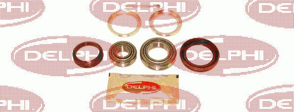 BK393 Delphi cojinete de rueda delantero