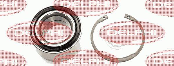 BK617 Delphi cojinete de rueda trasero