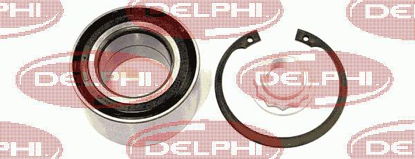 BK616 Delphi cojinete de rueda trasero