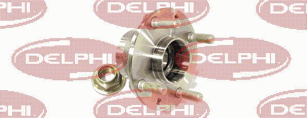 BK736 Delphi cubo de rueda trasero