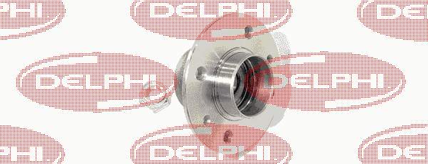 BK499 Delphi cubo de rueda trasero