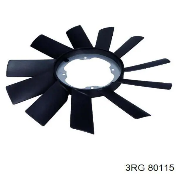 80115 3RG rodete ventilador, refrigeración de motor