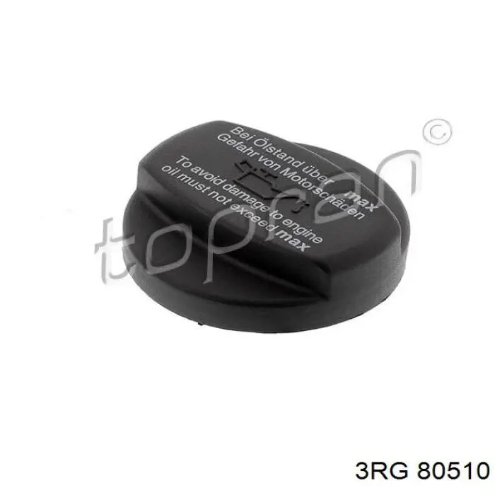 80510 3RG tapa de tubo de llenado de aceite