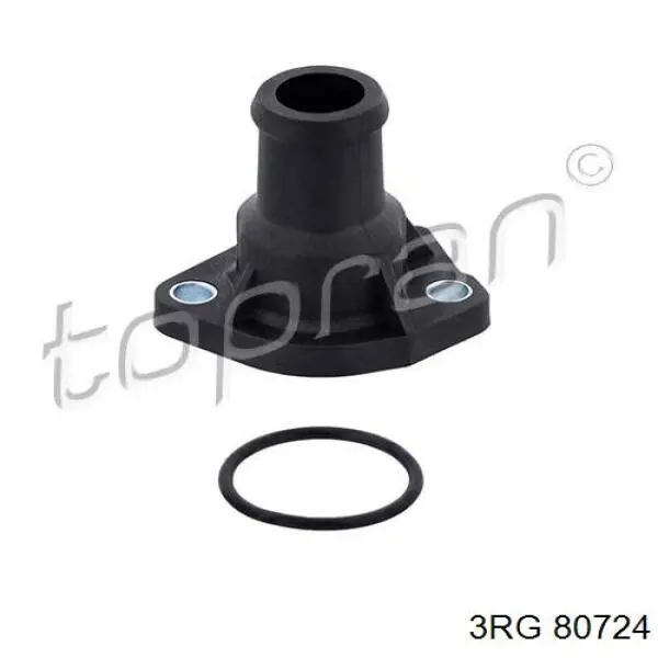 80724 3RG brida del sistema de refrigeración (triple)