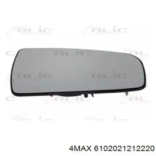 6102-02-1212220 4max cristal de espejo retrovisor exterior derecho