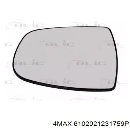 91159939 Opel cristal de espejo retrovisor exterior izquierdo