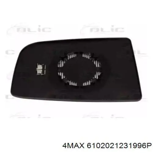 6102021231996P 4max cristal de espejo retrovisor exterior izquierdo