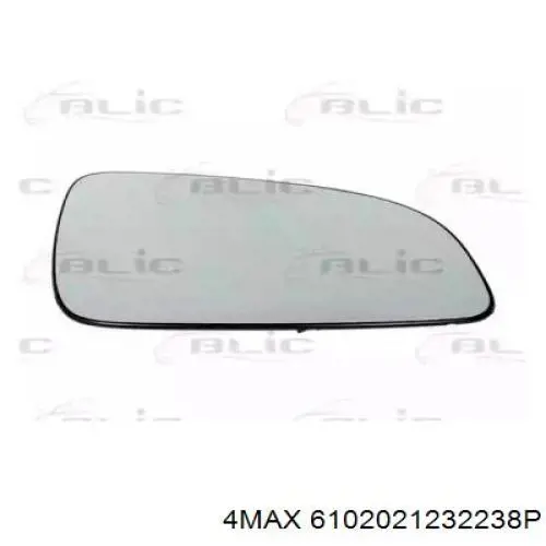 31533422 Iparlux cristal de espejo retrovisor exterior derecho