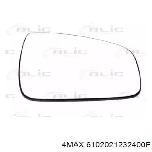 6102021232400P 4max cristal de espejo retrovisor exterior derecho