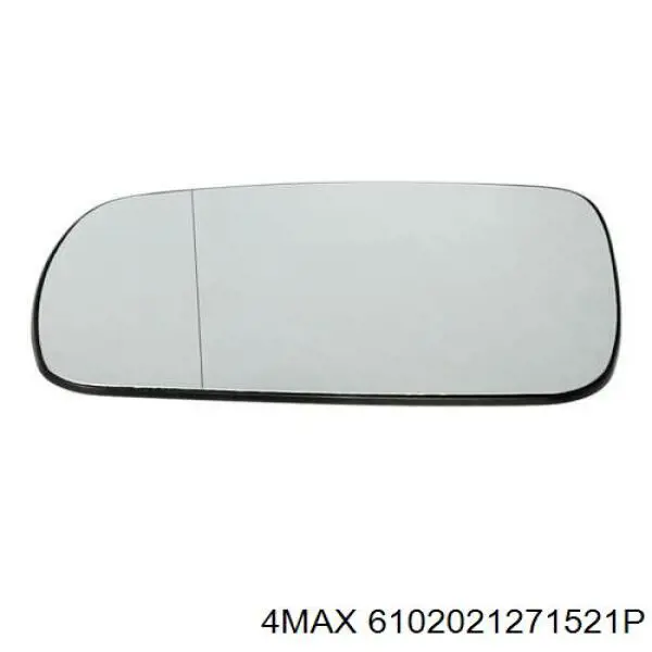 6102021271521P 4max cristal de espejo retrovisor exterior izquierdo