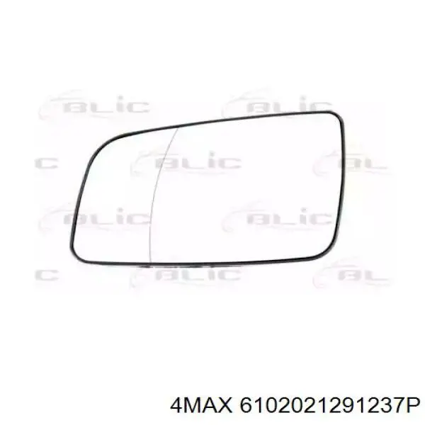 6102021291237P 4max cristal de espejo retrovisor exterior izquierdo