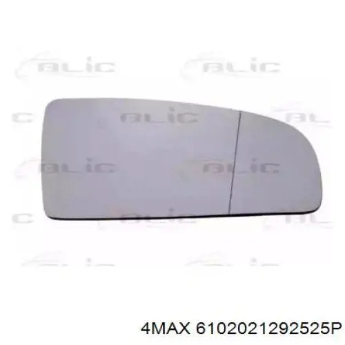 8E0857536E VAG cristal de espejo retrovisor exterior derecho