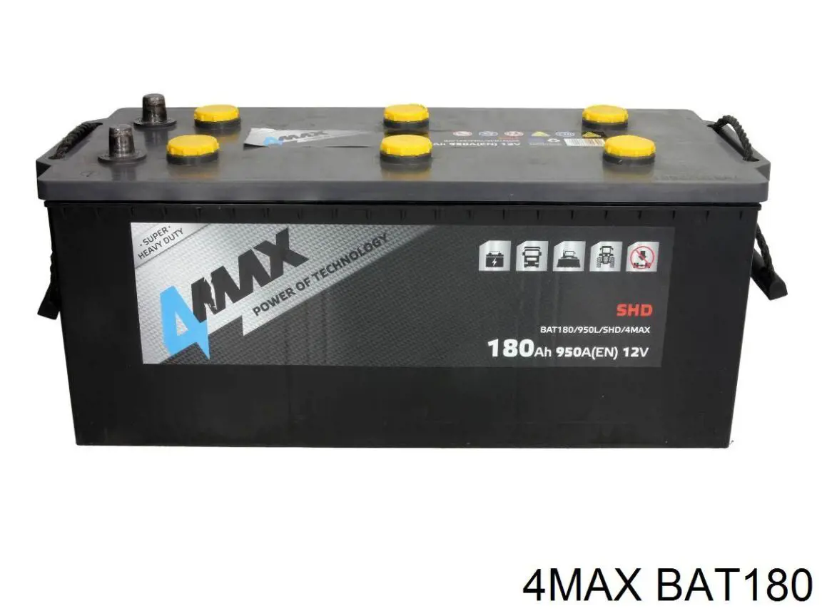 BAT180 4max batería de arranque