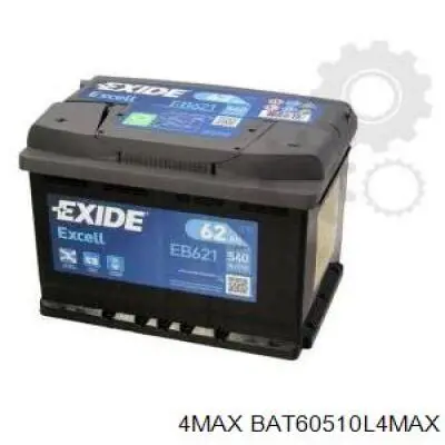 BAT60510L4MAX 4max batería de arranque