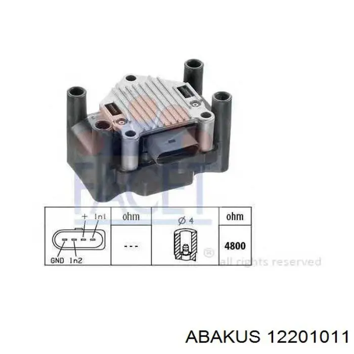  Bobina de encendido para Volkswagen Multivan 7HM