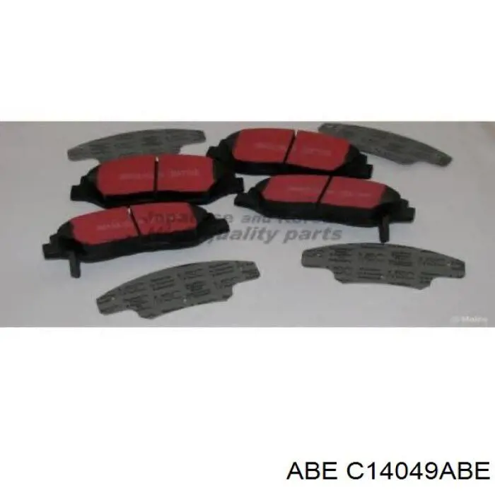 C14049ABE ABE pastillas de freno delanteras