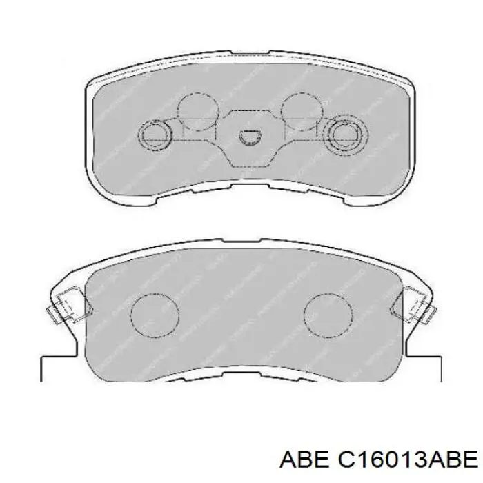 C16013ABE ABE pastillas de freno delanteras