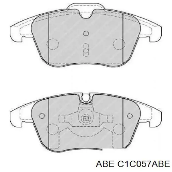 C1C057ABE ABE pastillas de freno delanteras