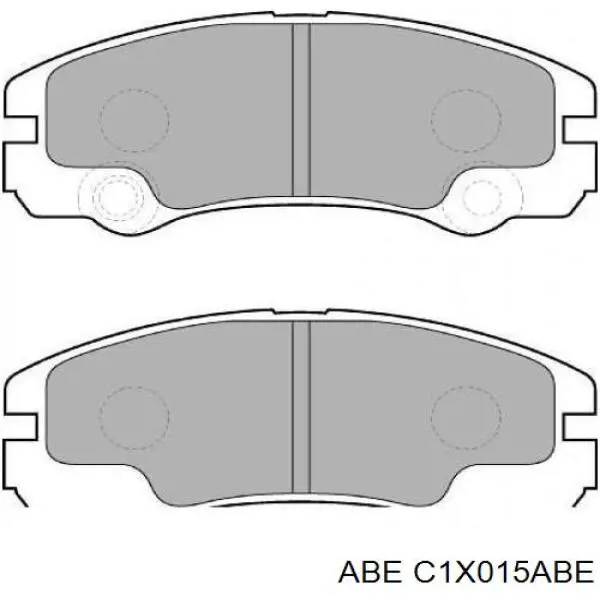 C1X015ABE ABE pastillas de freno delanteras