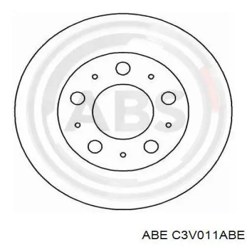 C3V011ABE ABE freno de disco delantero