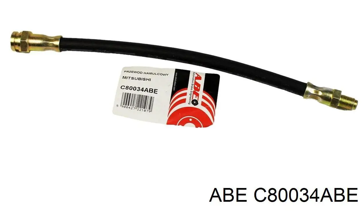 C80034ABE ABE tubo flexible de frenos trasero