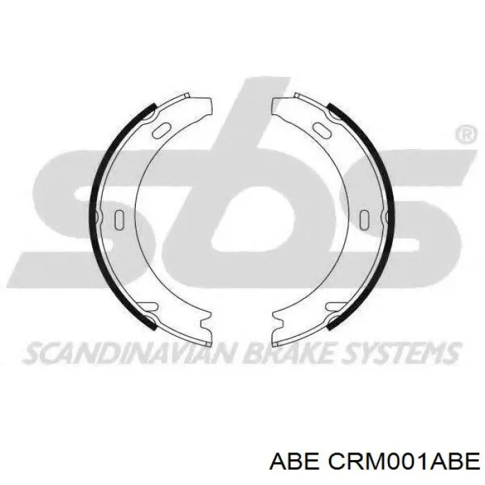 CRM001ABE ABE juego de zapatas de frenos, freno de estacionamiento
