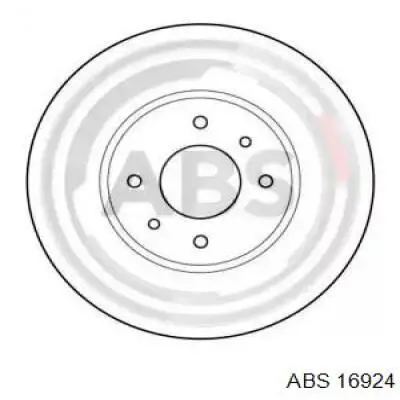 16924 ABS freno de disco delantero