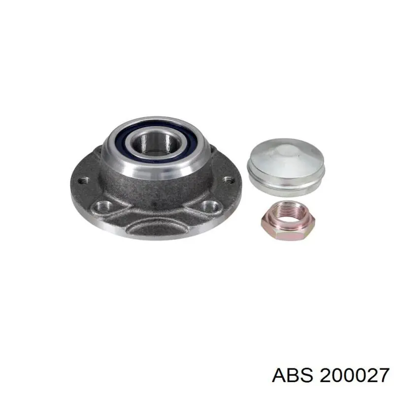 200027 ABS cubo de rueda trasero