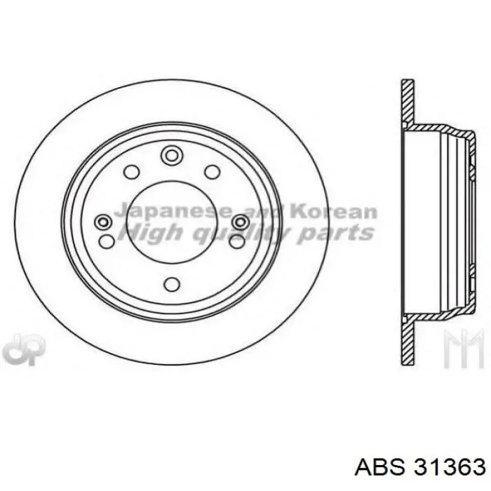  Sensor ABS delantero para Nissan LEAF 1 