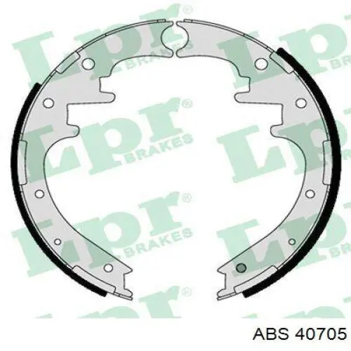  Zapatas de frenos de tambor traseras para Ford Explorer 