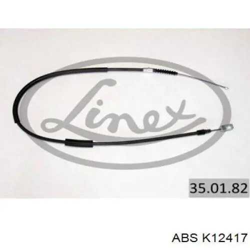 K12417 ABS cable de freno de mano trasero izquierdo