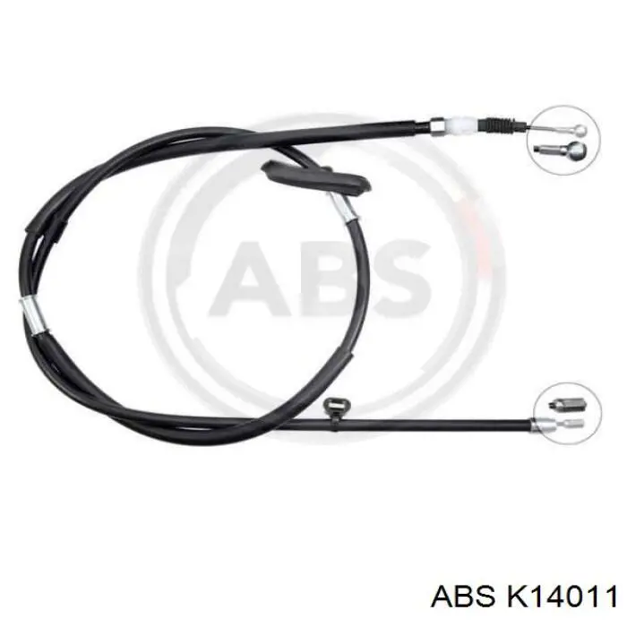  Cable de freno de mano trasero derecho/izquierdo para Opel Astra 