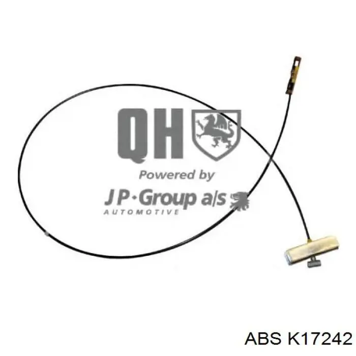 K17242 ABS cable de freno de mano intermedio