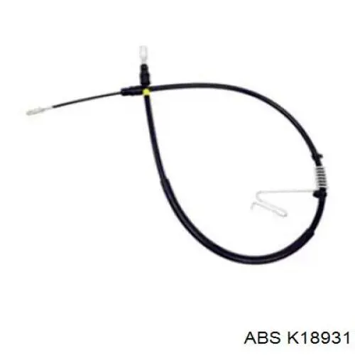 K18931 ABS cable de freno de mano trasero izquierdo