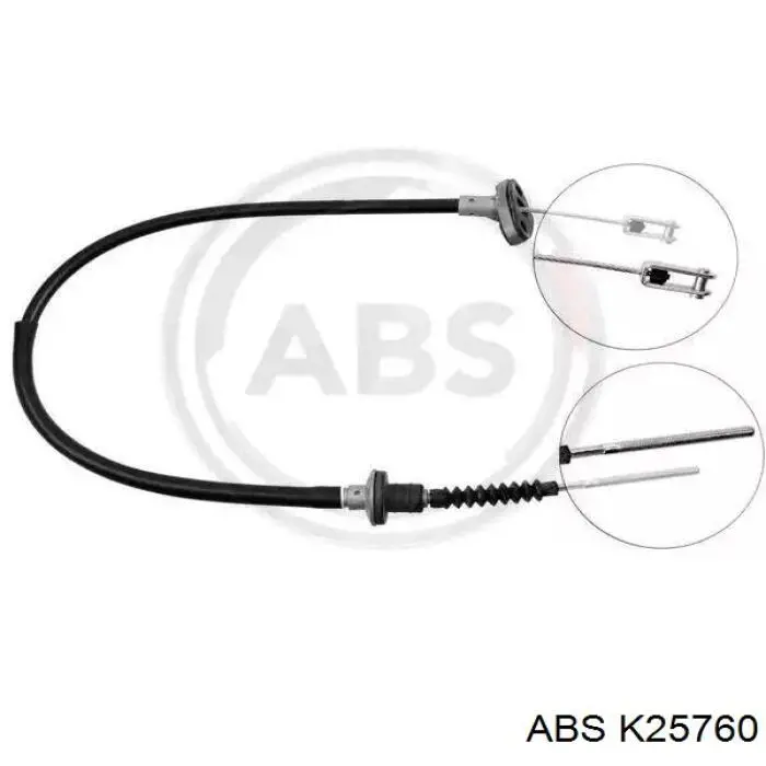 K25760 ABS cable de embrague