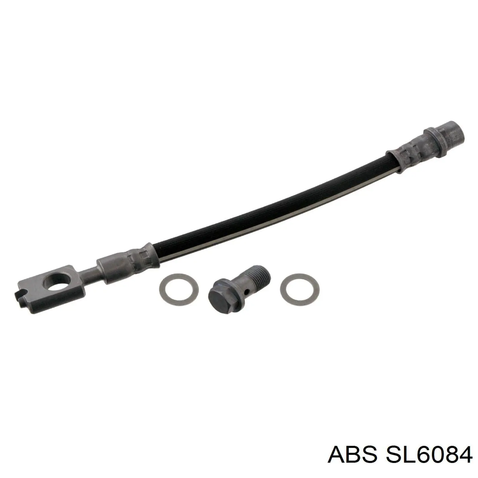 SL6084 ABS tubo flexible de frenos trasero