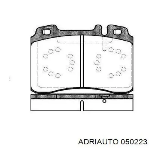 050223 Adriauto cable de freno de mano trasero derecho/izquierdo