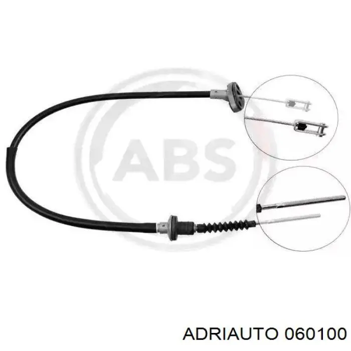 06.0100 Adriauto cable de embrague