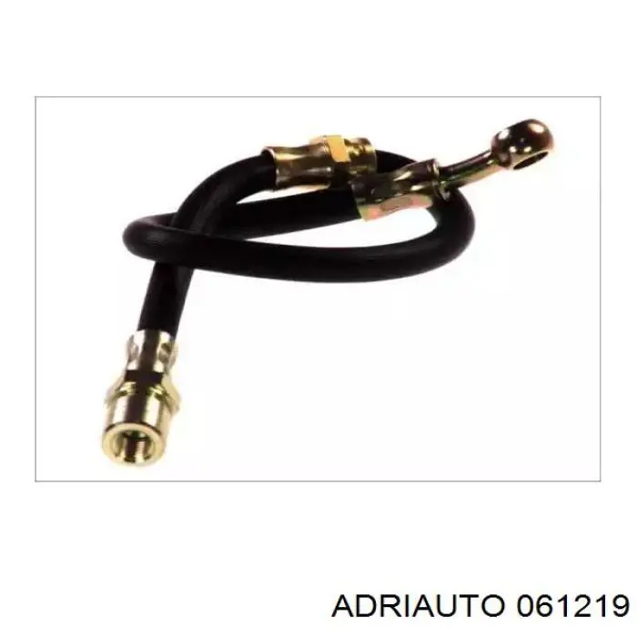 06.1219 Adriauto tubo flexible de frenos delantero izquierdo