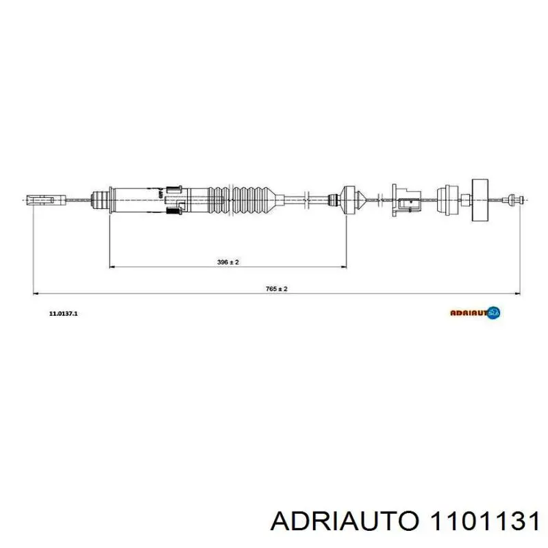 11.0113.1 Adriauto cable de embrague