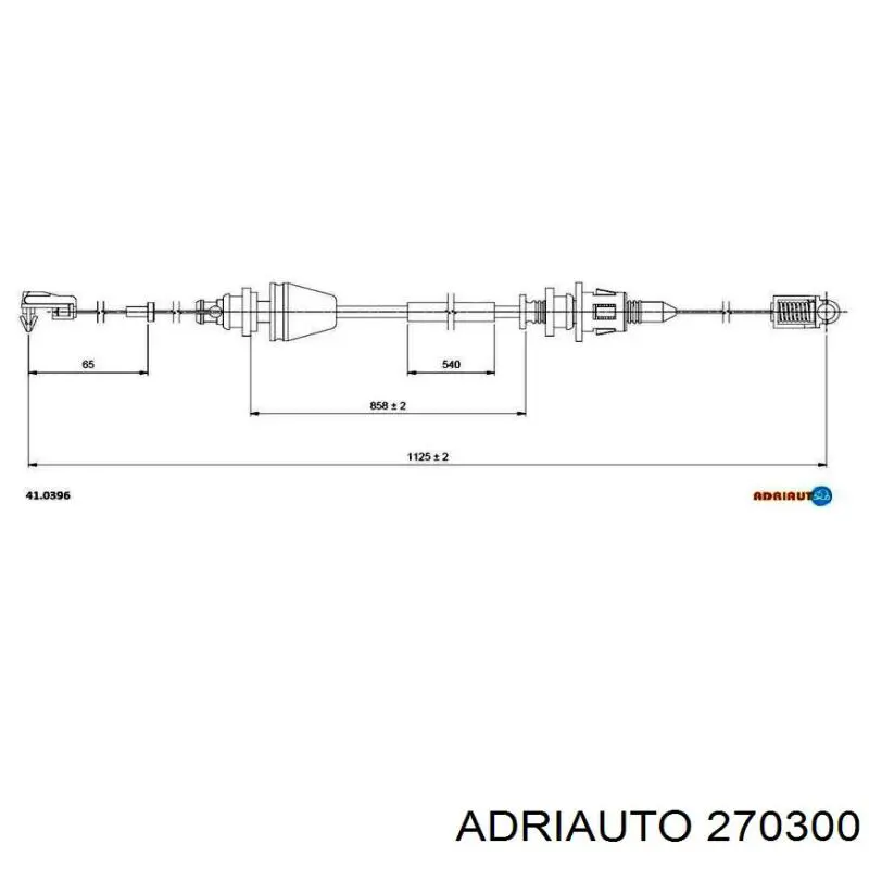  Silga de acelerador para Mercedes 100 631