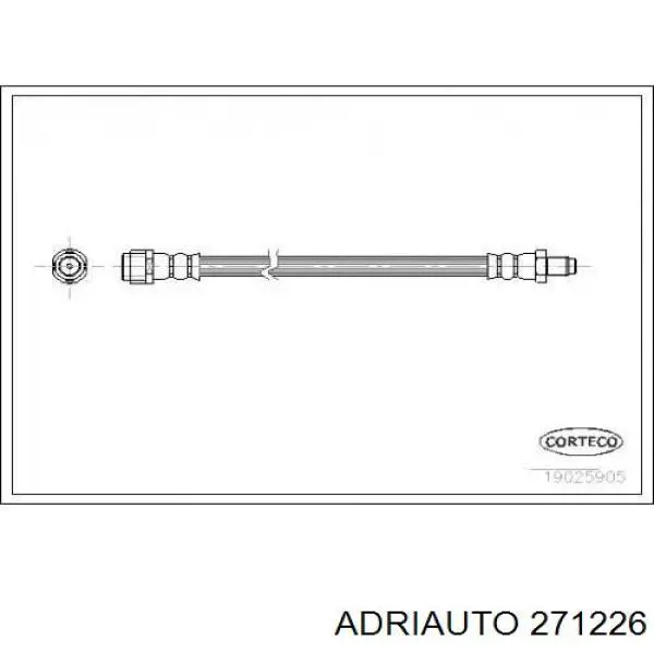 271226 Adriauto latiguillo de freno delantero