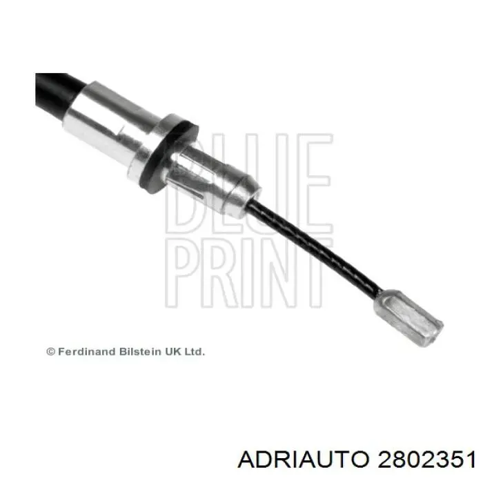 28.0235.1 Adriauto cable de freno de mano trasero derecho