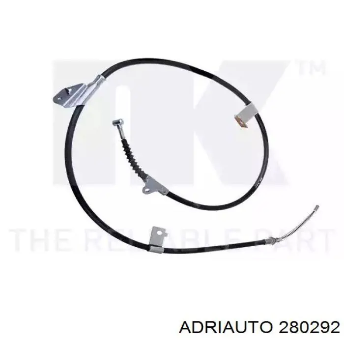 28.0292 Adriauto cable de freno de mano trasero izquierdo