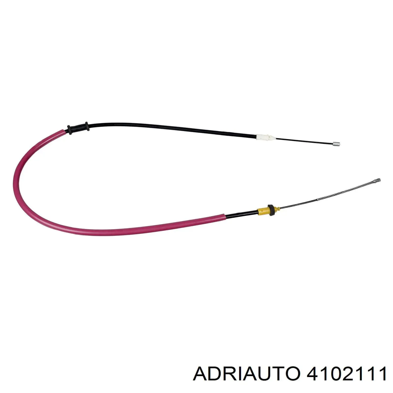 41.0211.1 Adriauto cable de freno de mano trasero izquierdo